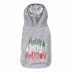 Holiday "Holly Jolly Holiday" Cat & Dog Pajamas Hoodie